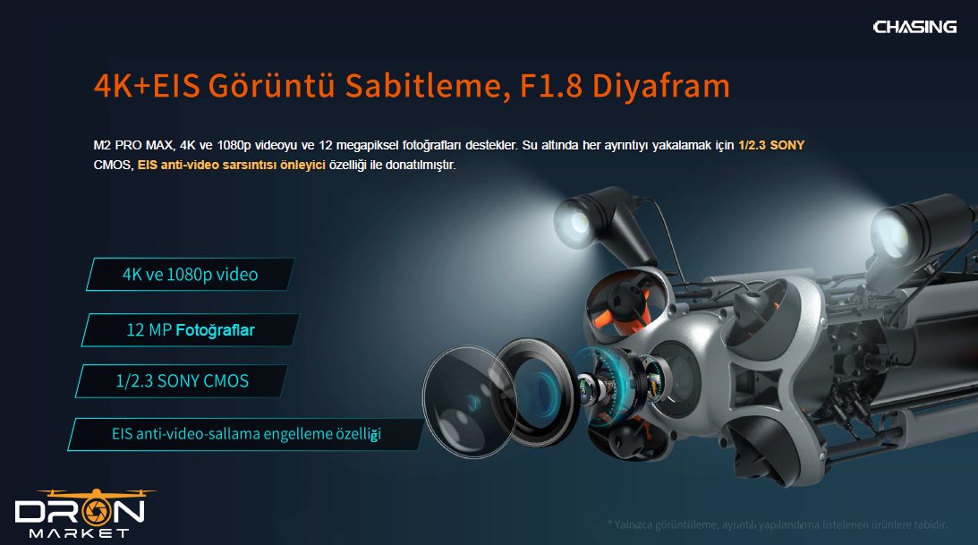 Chasing M2 Pro Max Su Altı Dronu