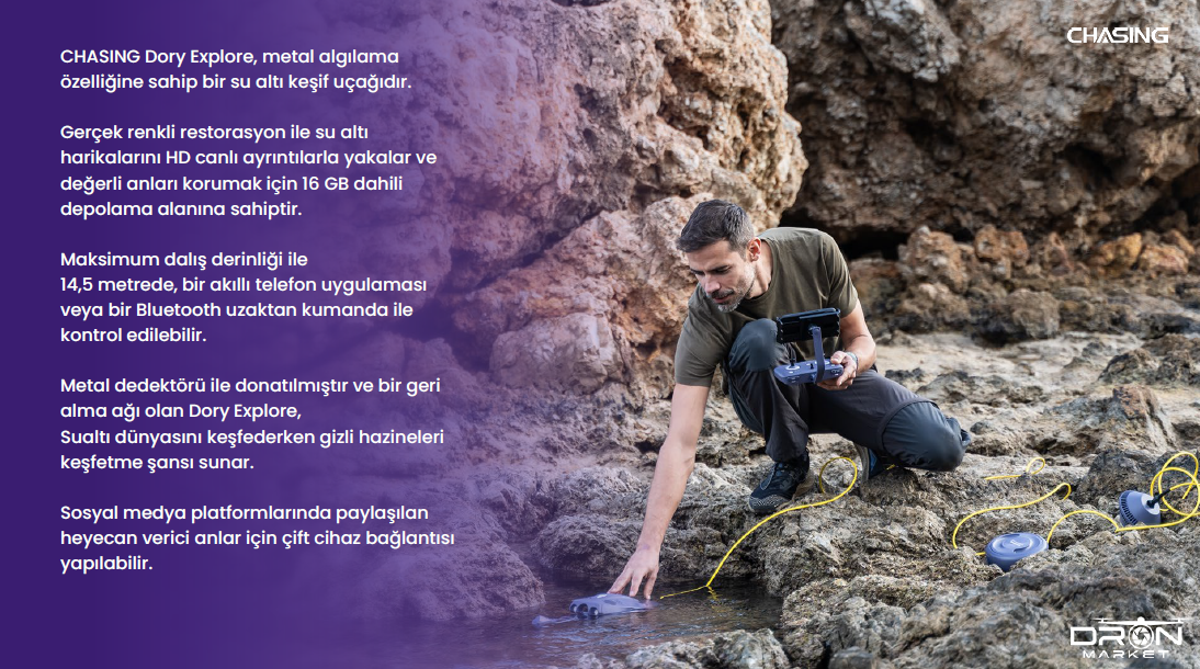 Chasing Dory Explore Su Altı Dronu