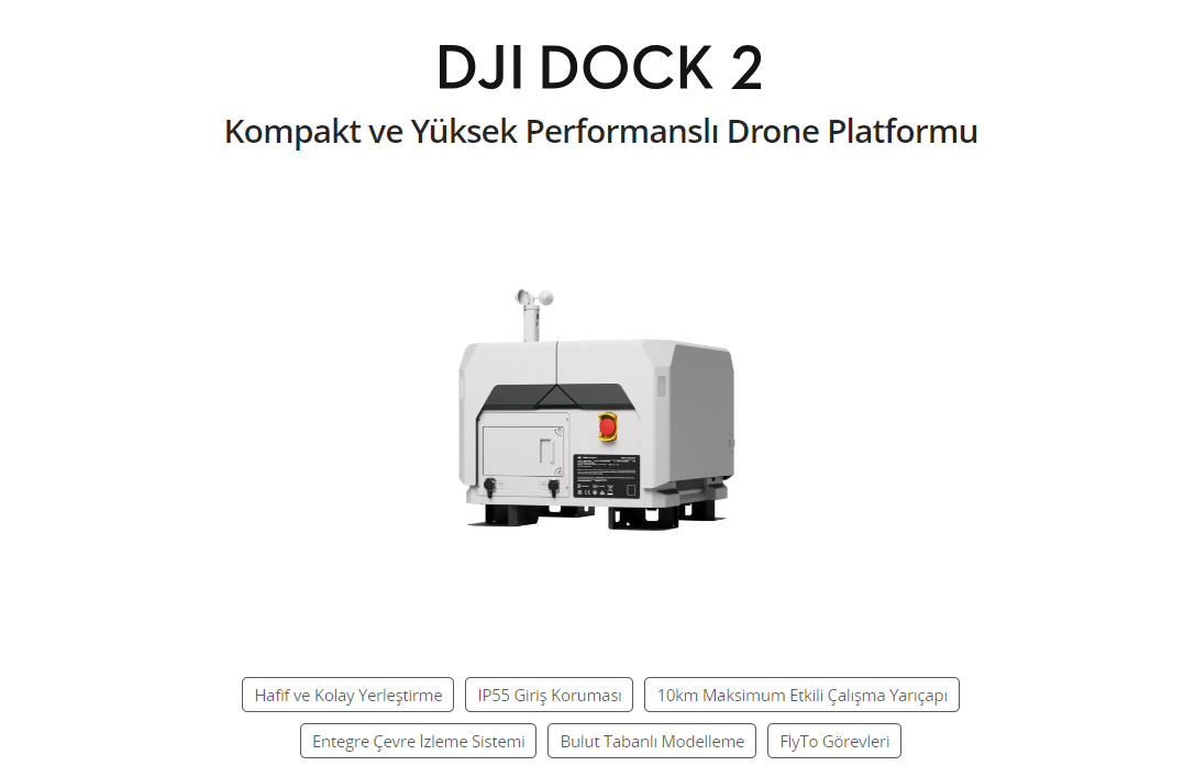 DJI Dock 2 Endüstriyel Drone