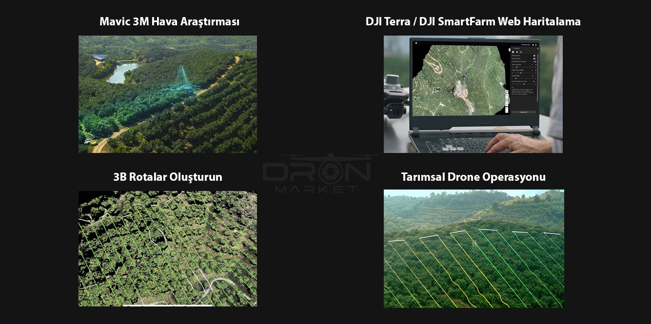 DJI Mavic 3 Multispectral Drone Uygulamaları