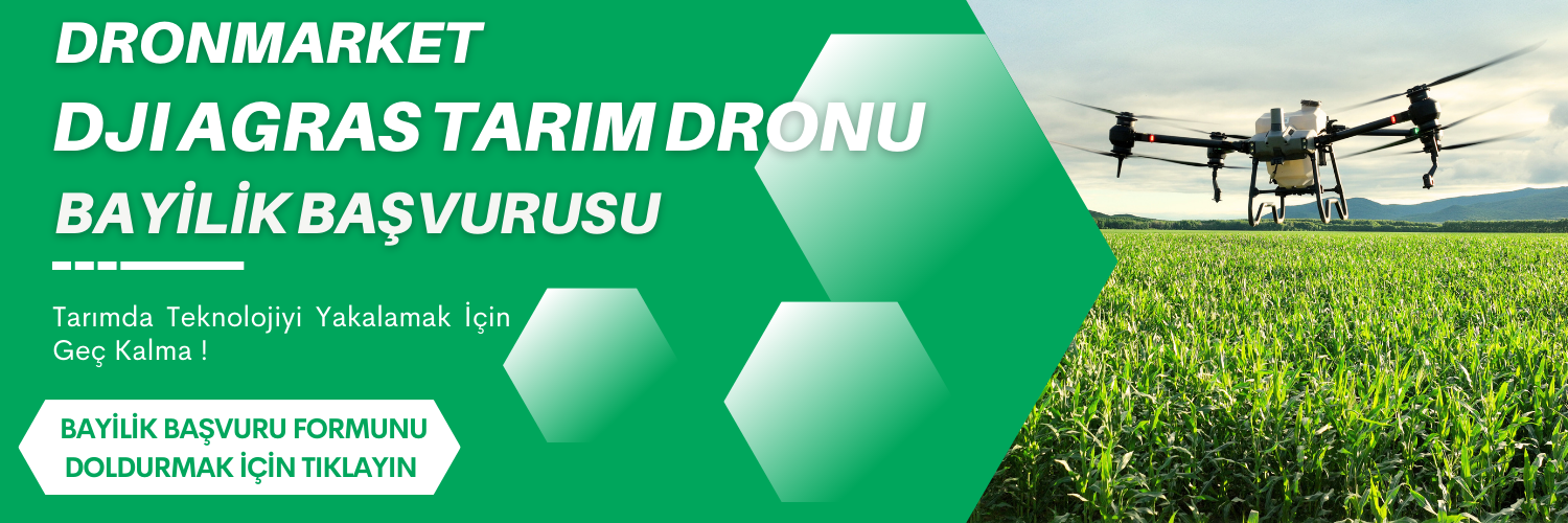 Dronmarket DJI Agras Tarım Dronları Bayilik Başvuru Formu